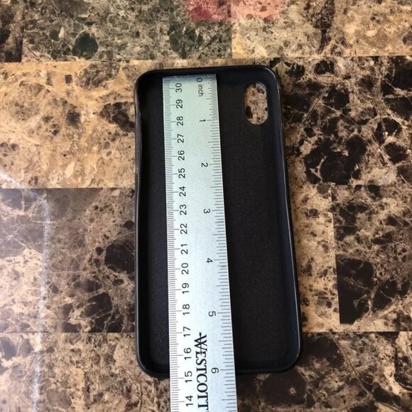 iPhone XS Max 6.5 Inch Plaid Green Phone Cover Case New Open Package - Picture 7 of 12